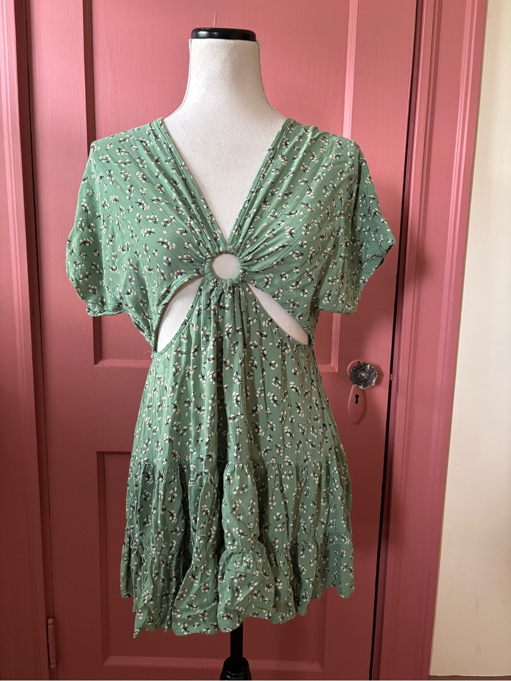 Angie • Floral Print Mini Dress